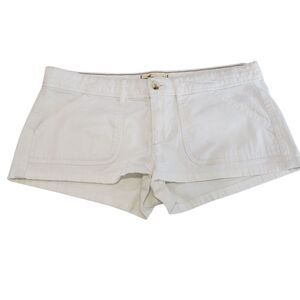 Hollister Junior Girl's White Short Shorts, Size 7